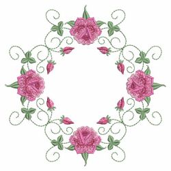 Heirloom Colorful Roses 14(Md) machine embroidery designs