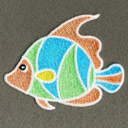FSL Color Tropical Fish 01 machine embroidery designs