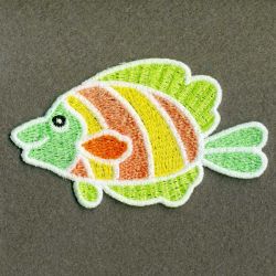 FSL Color Tropical Fish 02 machine embroidery designs