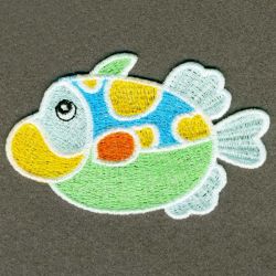FSL Color Tropical Fish 04 machine embroidery designs