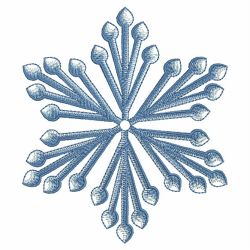 Gradient Snowflakes 07(Sm) machine embroidery designs