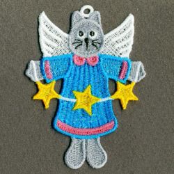 FSL Angel Cats 02 machine embroidery designs