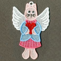 FSL Angel Cats 04 machine embroidery designs