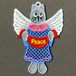 FSL Angel Cats 06 machine embroidery designs