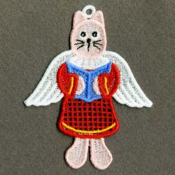 FSL Angel Cats 08 machine embroidery designs