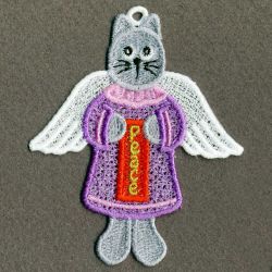 FSL Angel Cats 10 machine embroidery designs