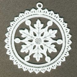FSL Snowflake Ornaments 10 machine embroidery designs
