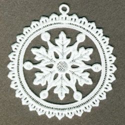 FSL Snowflake Ornaments 10 machine embroidery designs