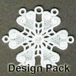 FSL Snowflakes machine embroidery designs