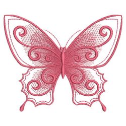 Gradient Butterfly 4 04(Md) machine embroidery designs