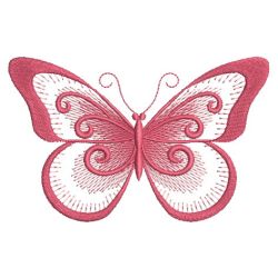 Gradient Butterfly 4 09(Lg) machine embroidery designs
