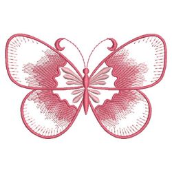 Gradient Butterfly 4 10(Md) machine embroidery designs
