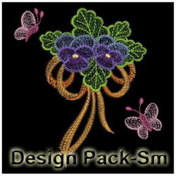 Dream of Pansy(Sm) machine embroidery designs