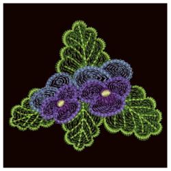 Dream of Pansy 01(Lg) machine embroidery designs