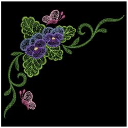 Dream of Pansy 02(Md) machine embroidery designs