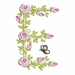 Heirloom Rose Alphabets 05