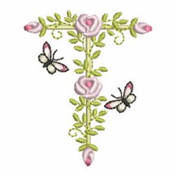 Heirloom Rose Alphabets 20 machine embroidery designs