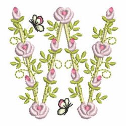 Heirloom Rose Alphabets 23