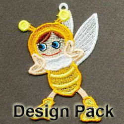 FSL Cute Bee machine embroidery designs