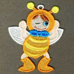 FSL Cute Bee 04 machine embroidery designs