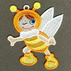 FSL Cute Bee 06 machine embroidery designs