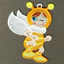 FSL Cute Bee 09 machine embroidery designs