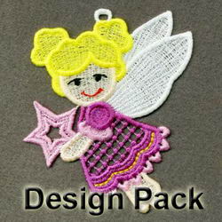 FSL Cute Angel machine embroidery designs