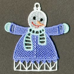 FSL Cute Snowman 09 machine embroidery designs