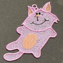 FSL Lazy Cats 10 machine embroidery designs
