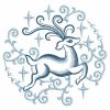 Vintage Christmas Reindeer 05(Lg)