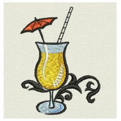 Delicious Drinks 05 machine embroidery designs