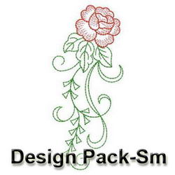 Vintage Elegant Flowers machine embroidery designs