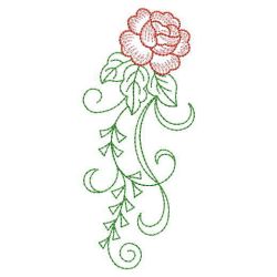 Vintage Elegant Flowers 02 machine embroidery designs