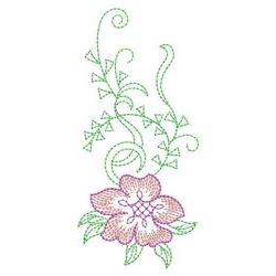 Vintage Elegant Flowers 03 machine embroidery designs