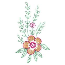 Vintage Elegant Flowers 07 machine embroidery designs