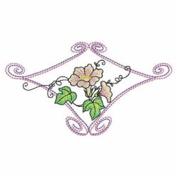 Gorgeous Flowers 04 machine embroidery designs
