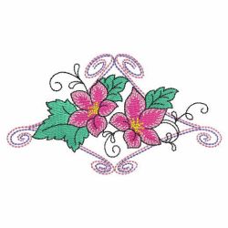 Gorgeous Flowers 07 machine embroidery designs