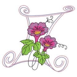 Gorgeous Flowers 09 machine embroidery designs
