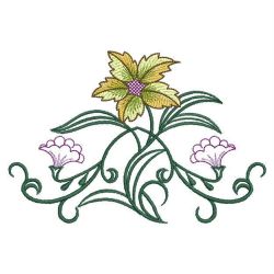 Decorative Flowers 05 machine embroidery designs