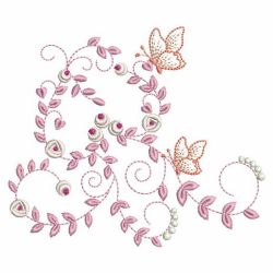 Heirloom Flowers 03 machine embroidery designs