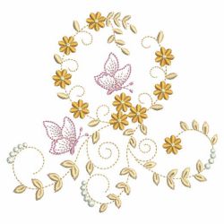 Heirloom Flowers 04 machine embroidery designs