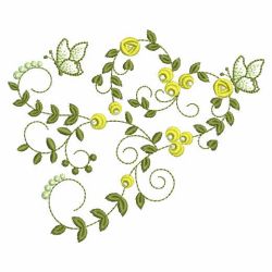 Heirloom Flowers 08 machine embroidery designs