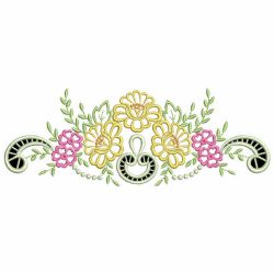 Cutwork Floral Borders 02