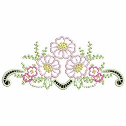 Cutwork Floral Borders 03
