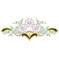 Cutwork Floral Borders 04