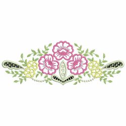 Cutwork Floral Borders 05