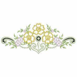 Cutwork Floral Borders 08