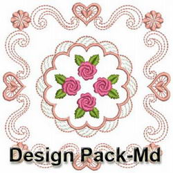 Combined Rose Quilt 1 machine embroidery designs