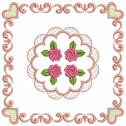 Combined Rose Quilt 2 10 machine embroidery designs
