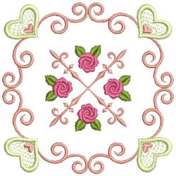 Combined Rose Quilt 2 17 machine embroidery designs